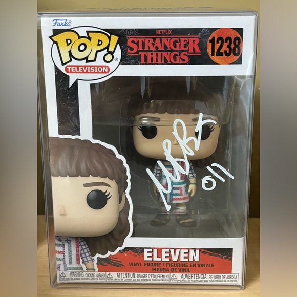 Funko Other - Signed Millie Bobby Brown Funko #1238
